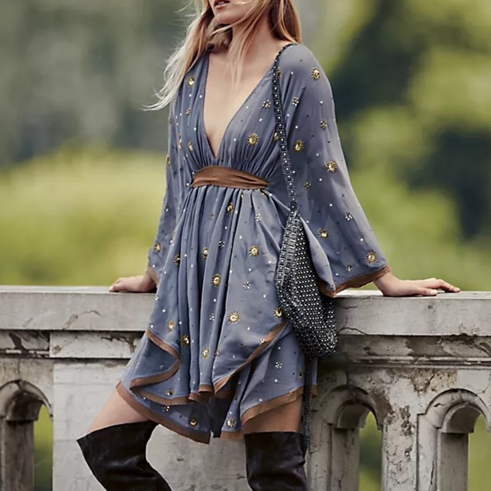ISO Free People Celestial Mini Dress